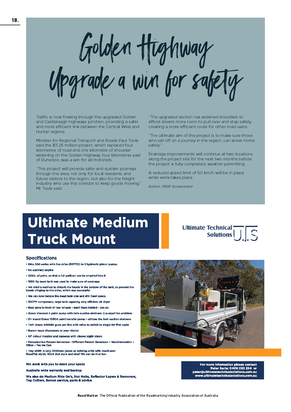 Roadmarker Magazine 2020 – June Edition pg18